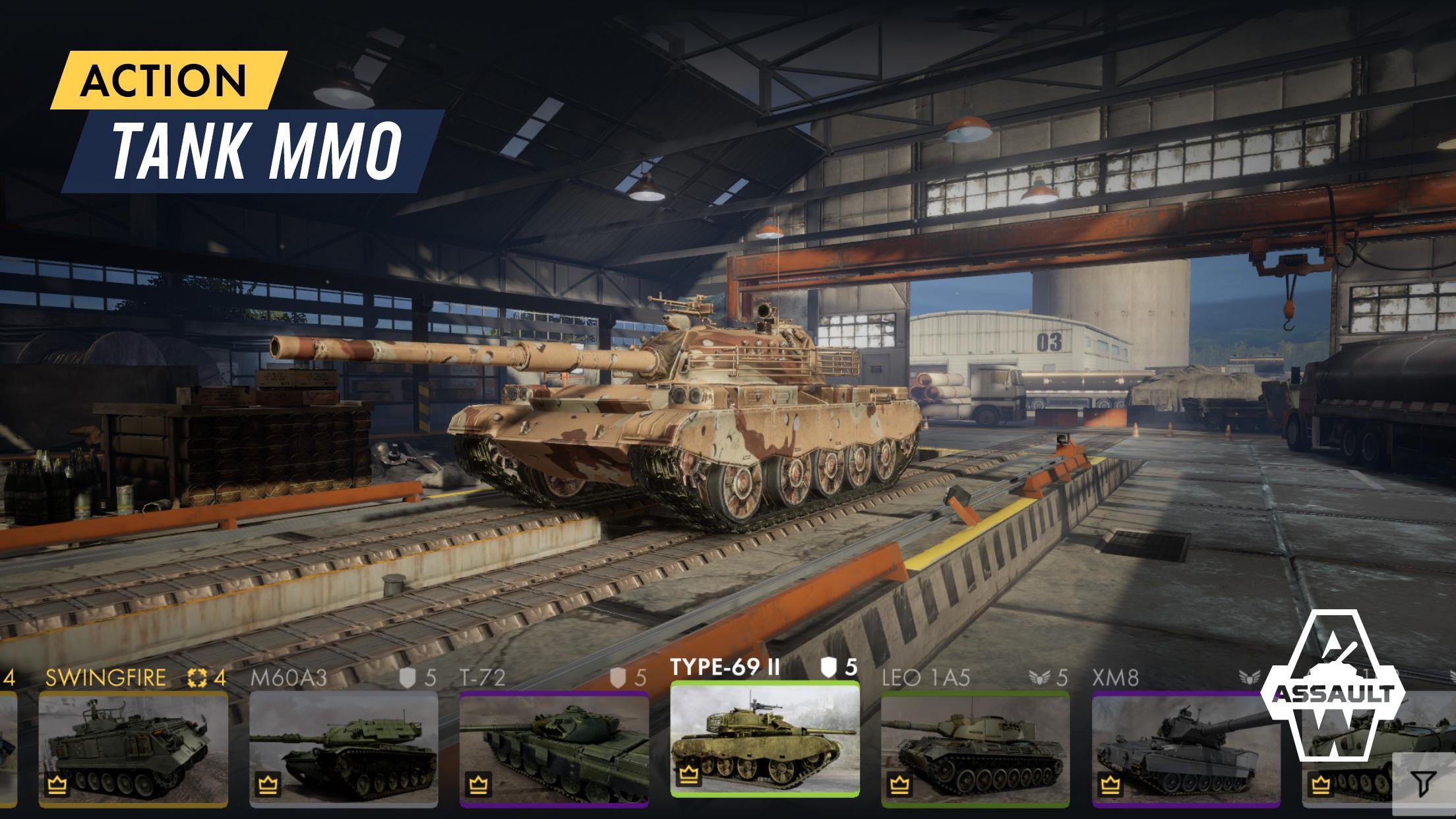 Armored Warfare: Assault Game Screenshot