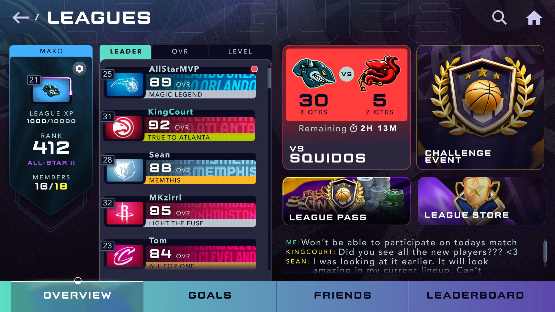 EA SPORTS™NBA Live Mobile Beta Game Screenshot