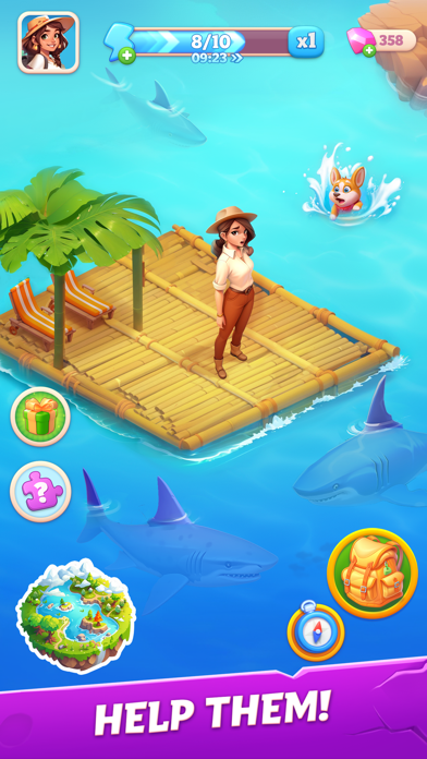 Cuplikan Layar Game Merge Adventure: Merging Game