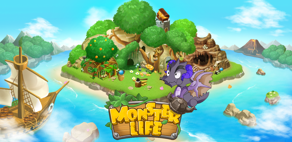 Banner of Monster Life - City Sim Game 1.4.14