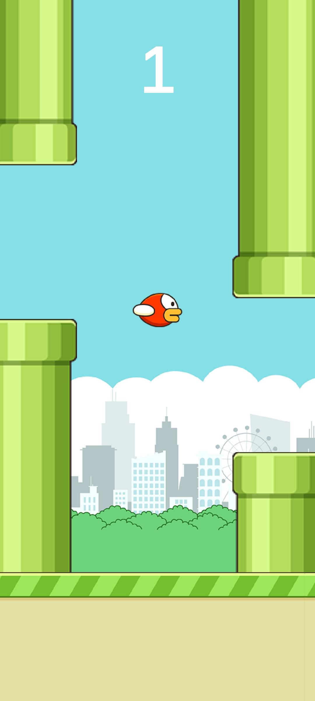 Captura de Tela do Jogo MJLappy Bird