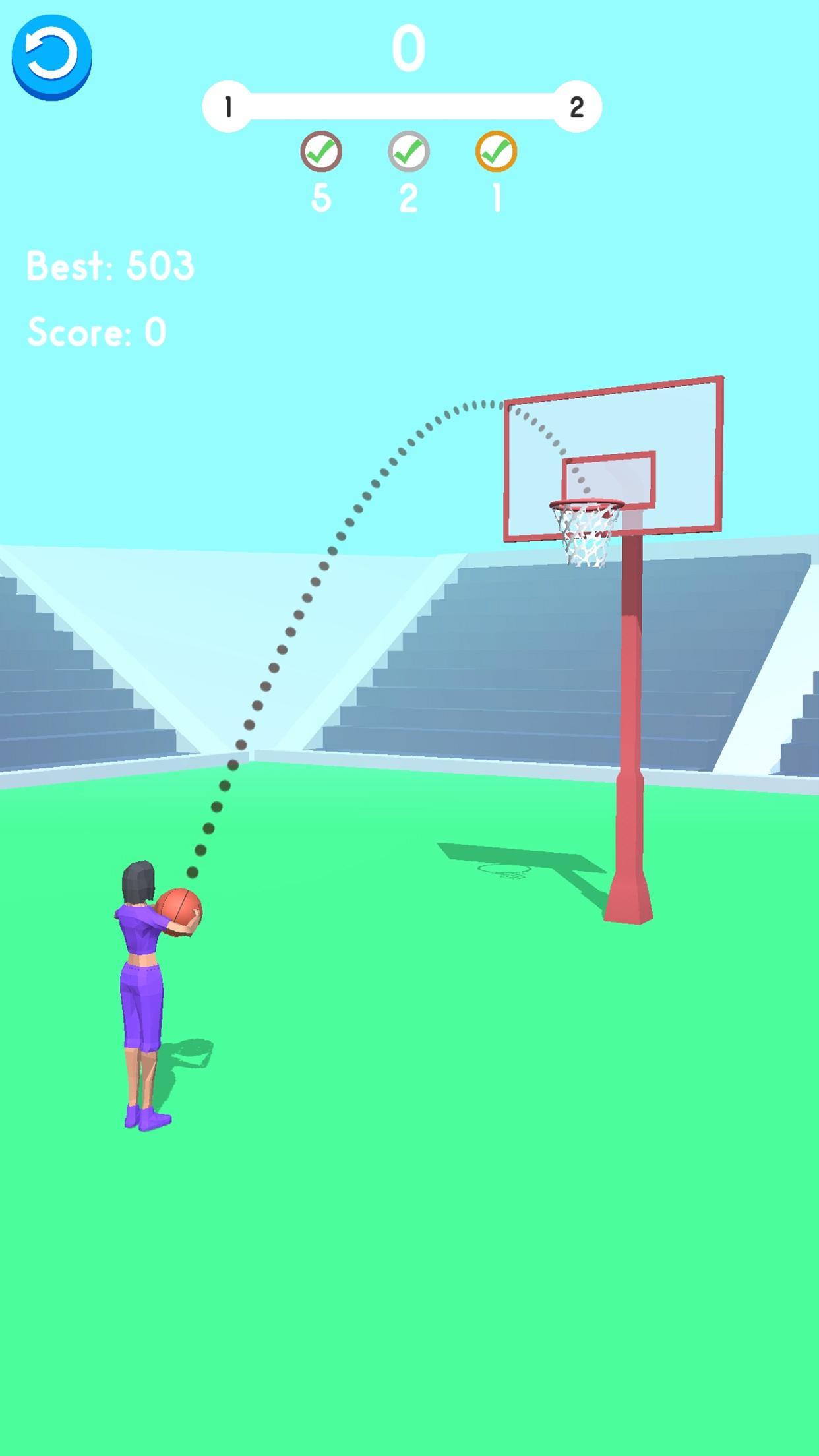 Screenshot 1 of Передача мяча 3D 