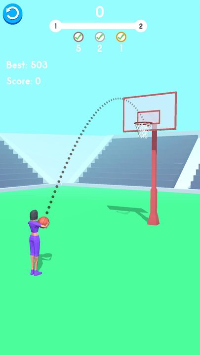 Screenshot 1 of Pase de pelota 3D 