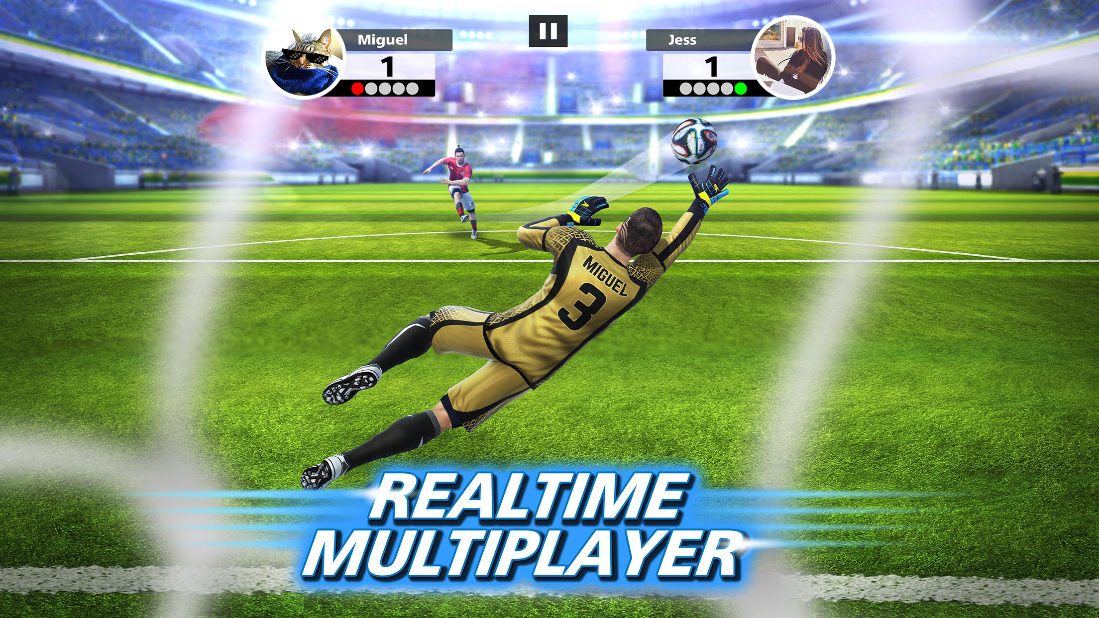 Football Strike: Online Soccer Game Screenshot