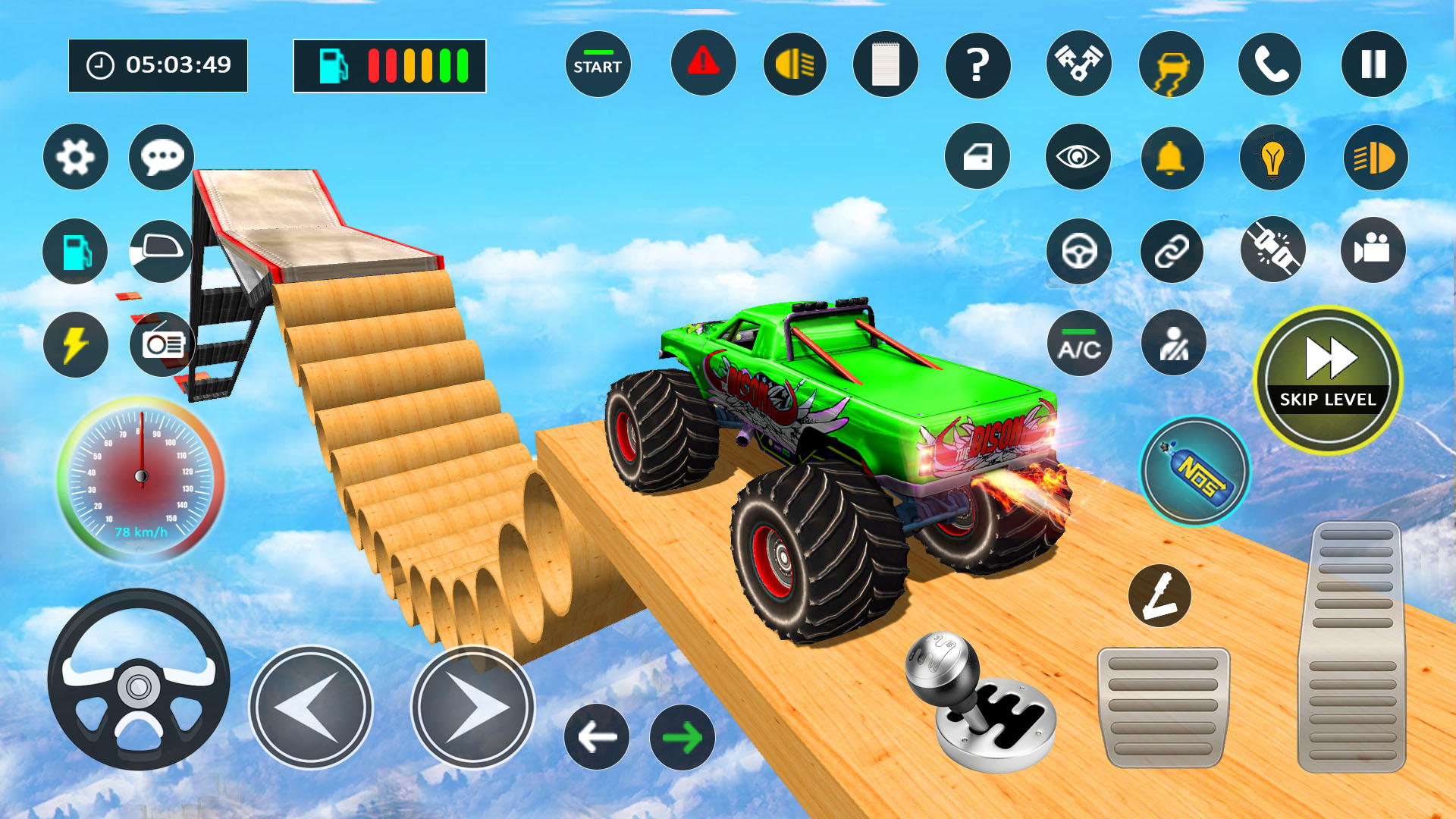 Ảnh chụp màn hình Extreme Monster Truck Games 3D