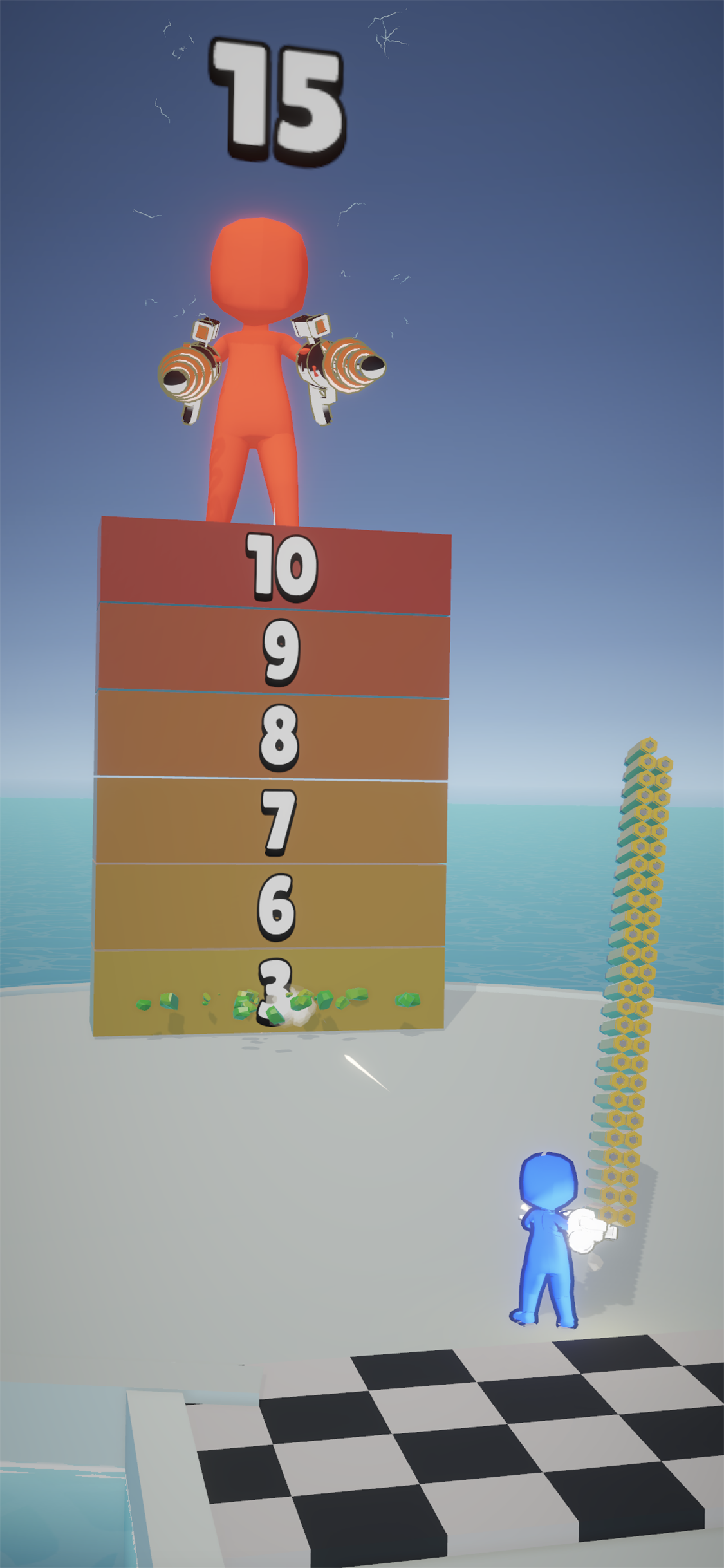Stack Gun Run Game Screenshot