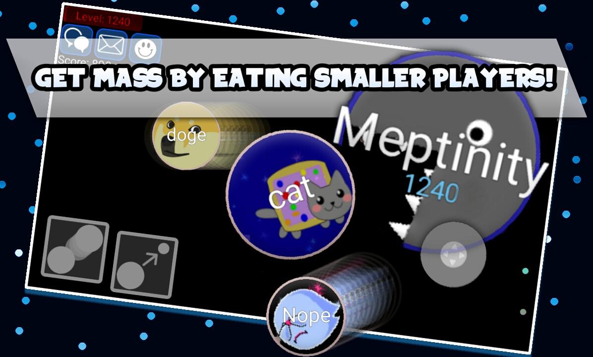 Nebulous.io ภาพหน้าจอเกม