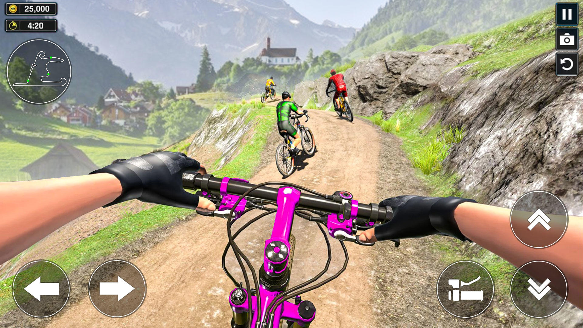 Screenshot of BMX Cycle Road Trip Simulator