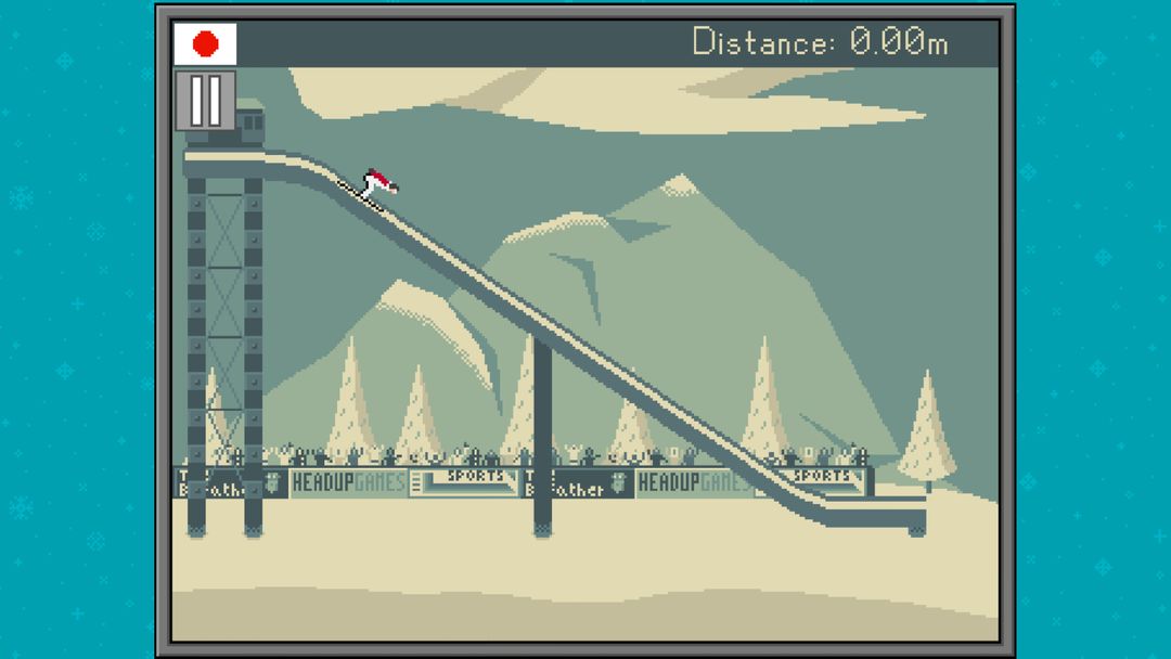 Retro Winter Sports 1986 screenshot game