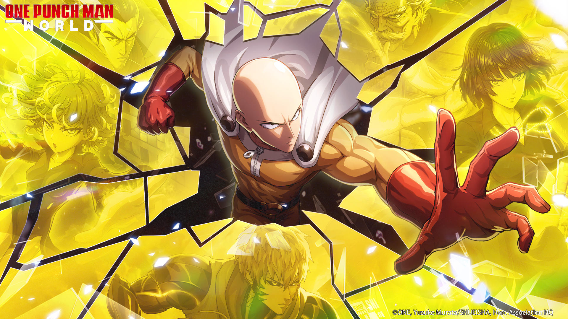 Banner of One Punch Man: World 