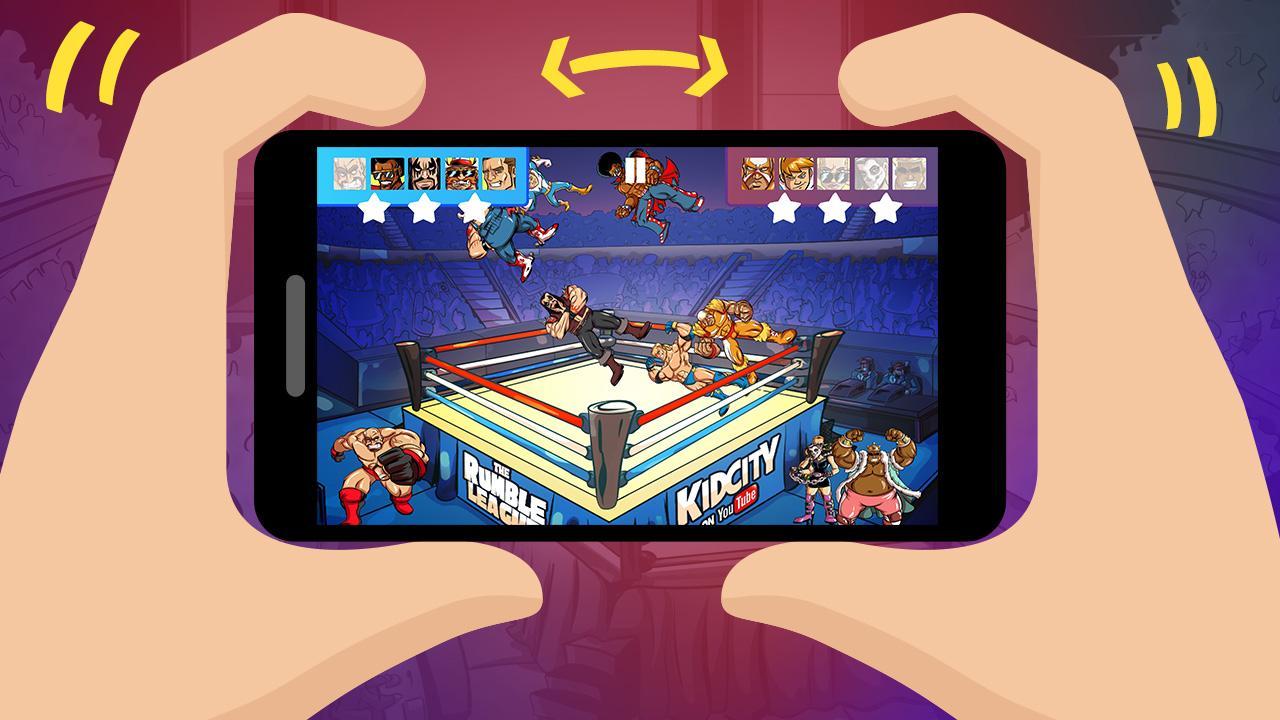Shake Rumble Wrestling ภาพหน้าจอเกม