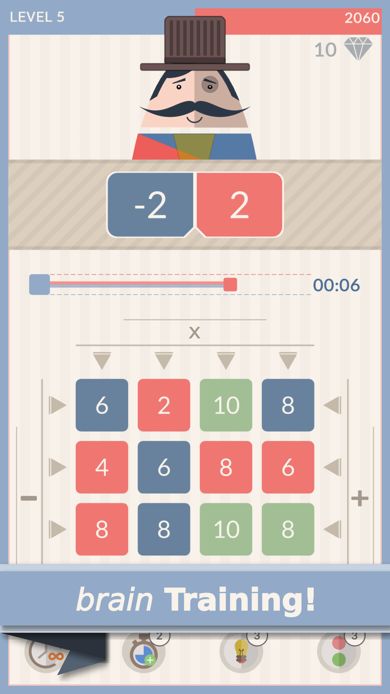 Mr. Mustachio Game Screenshot