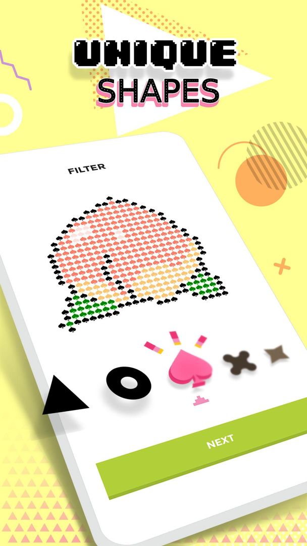Pixel Doodle - Color By Number 게임 스크린 샷