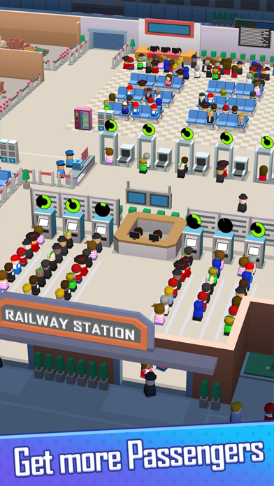 Idle Railway Tycoon screenshot game