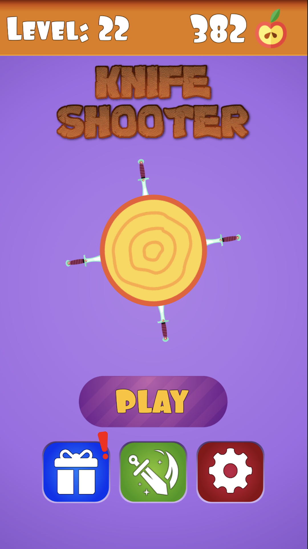 Knife shooter- Hit as master ゲームのスクリーンショット