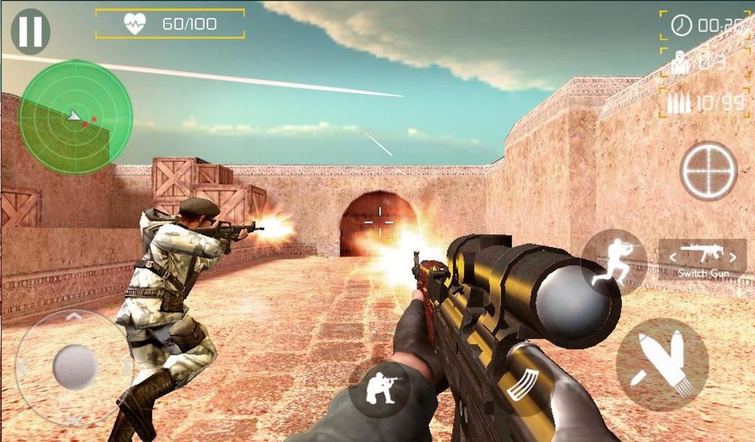Counter Terrorist Fire Shoot ภาพหน้าจอเกม