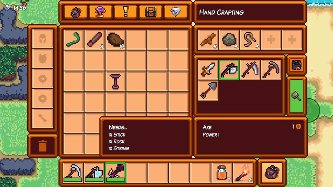 Screenshot of Pixel Survival Game 3
