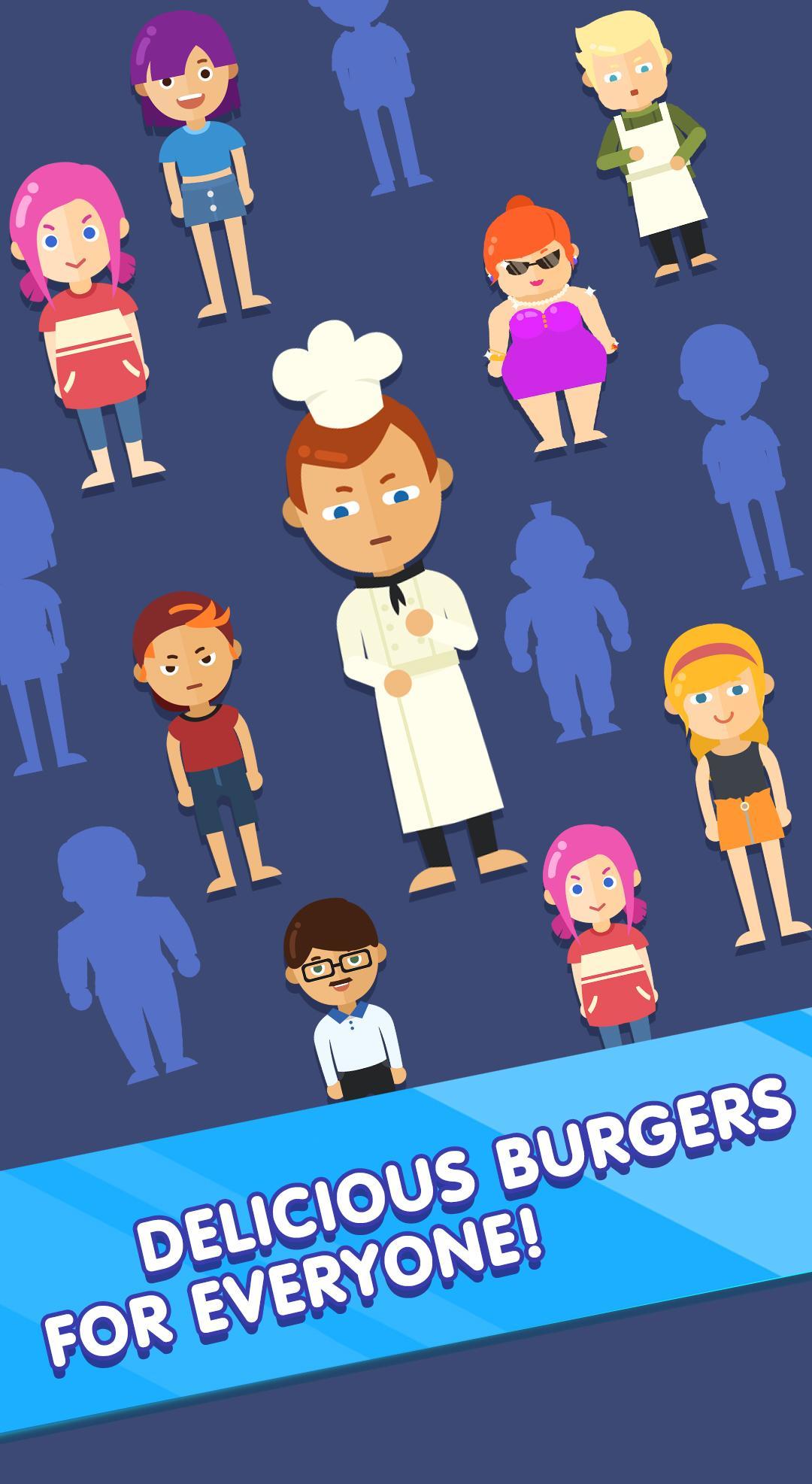 Screenshot of Burger Chef Idle Profit Game