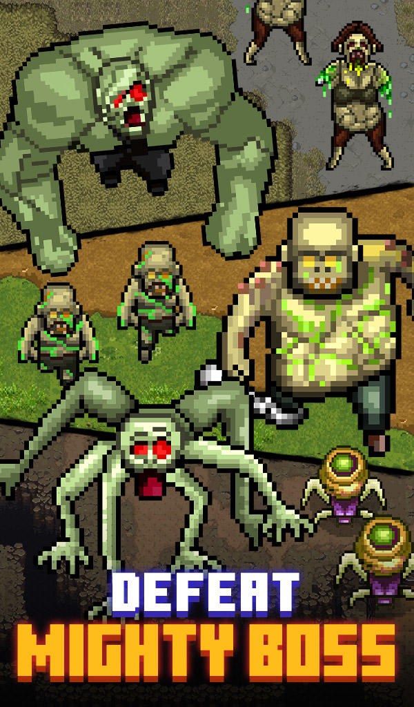 Zombie Survival: Defense War Z Game Screenshot