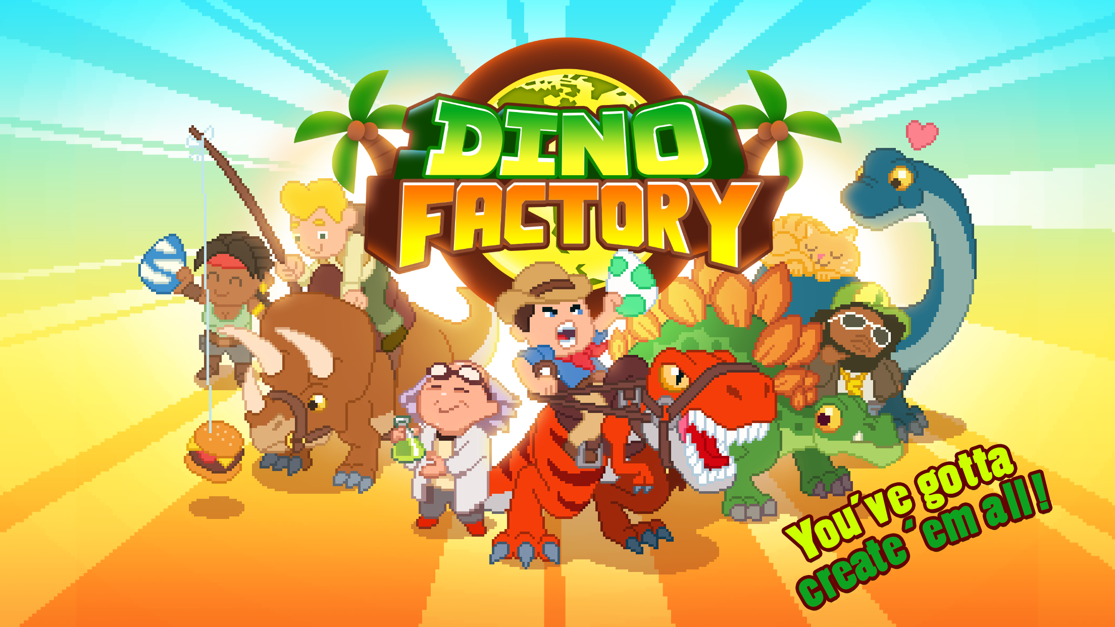 Dino Factory Game Screenshot