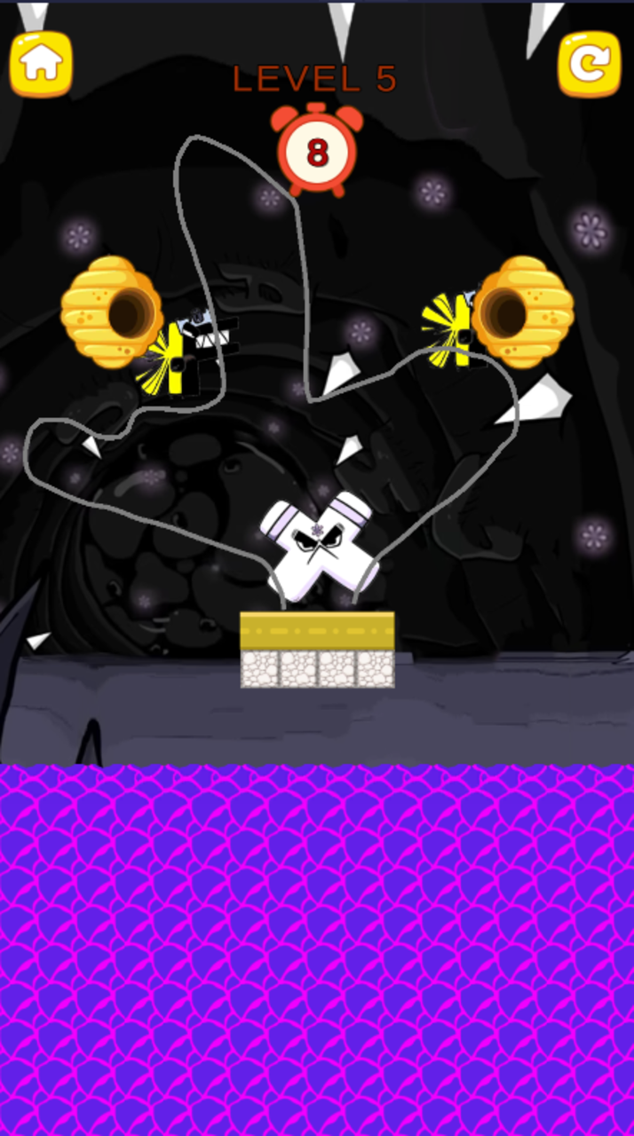 save the colored Alphabet lore ゲームのスクリーンショット