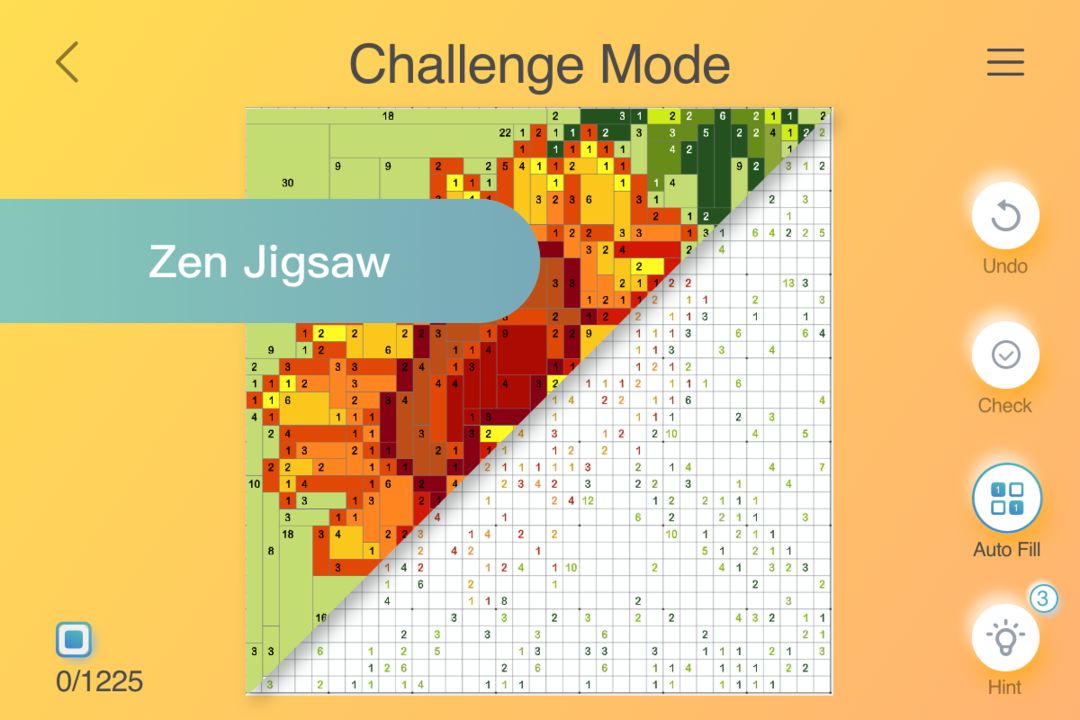 Screenshot of Zen Jigsaw®