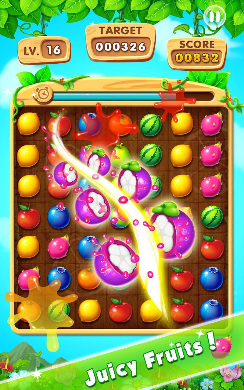 Cuplikan Layar Game Fruits Splash