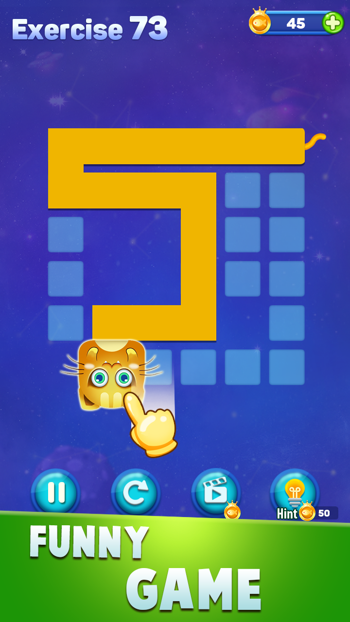 Fill - One - Draw Line Puzzle Game Screenshot