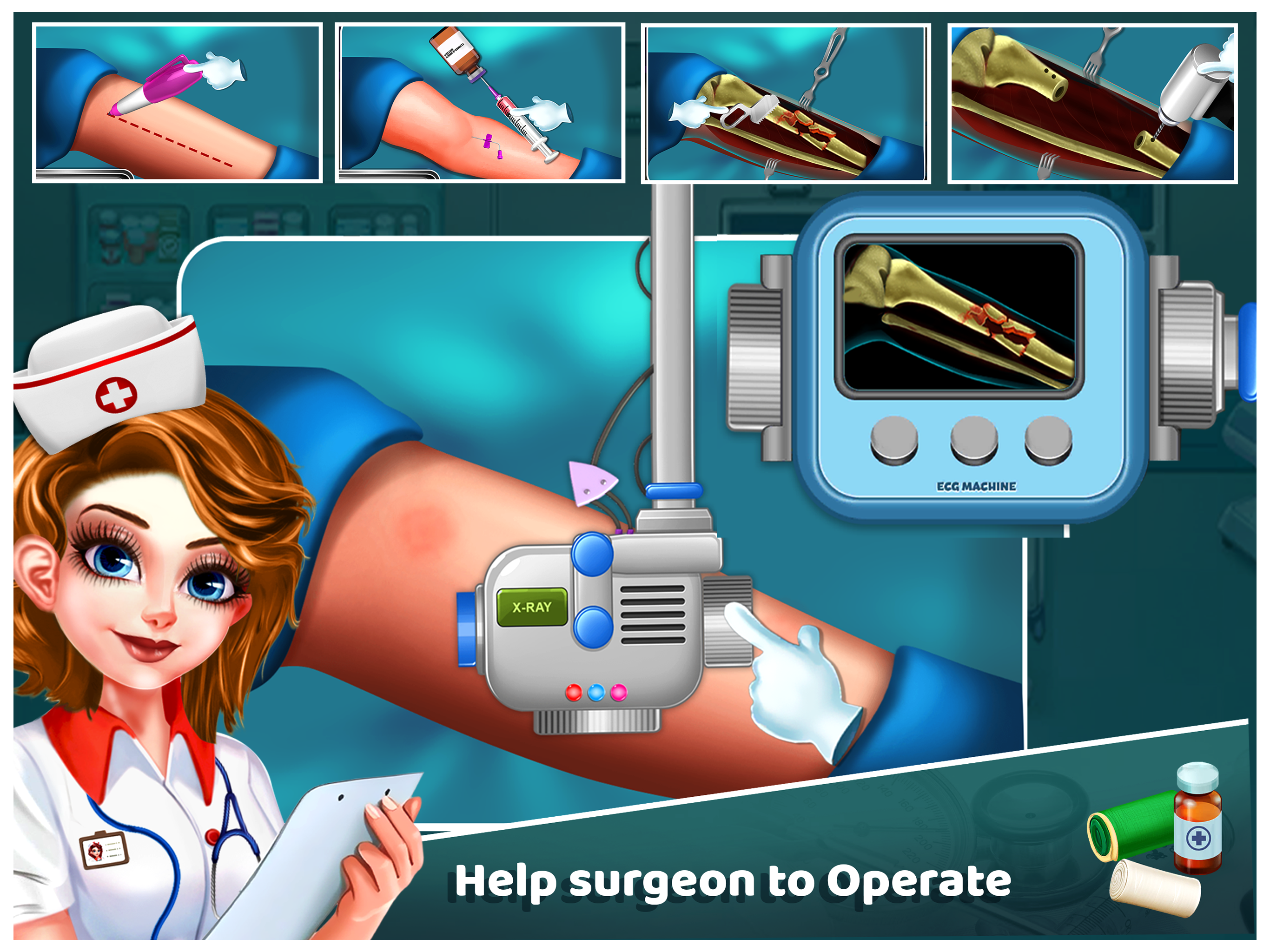 Multi Surgery Hospital: Doctor Game