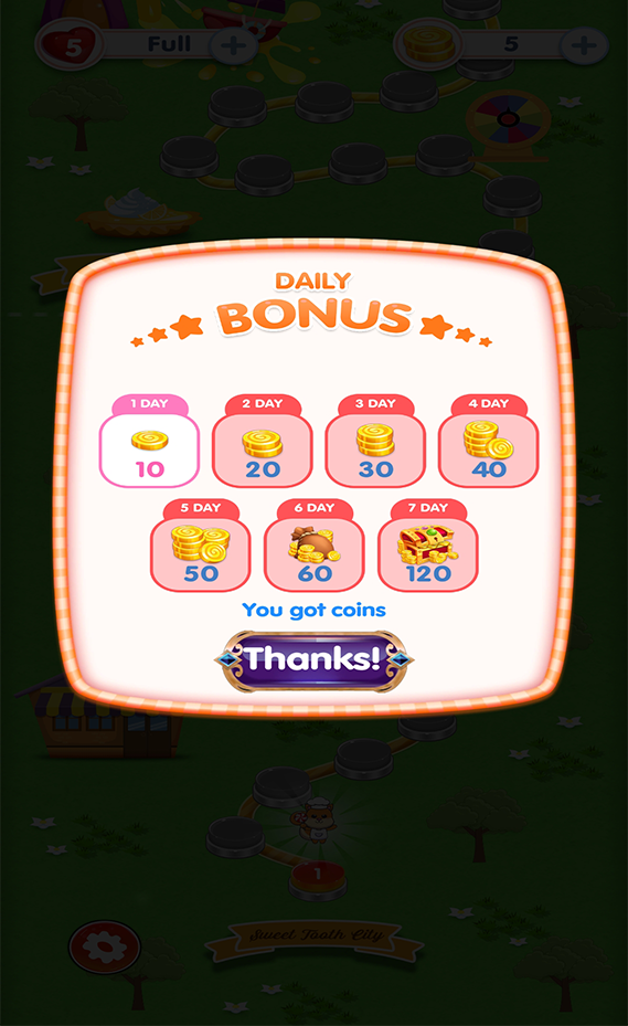 Candy Mania Match Game Screenshot