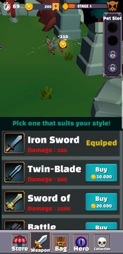 Merge Monster : Idle Hero 遊戲截圖