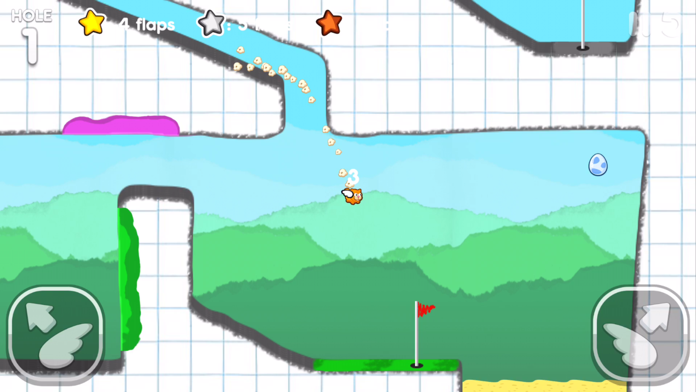 Flappy Golf 2 Game Screenshot