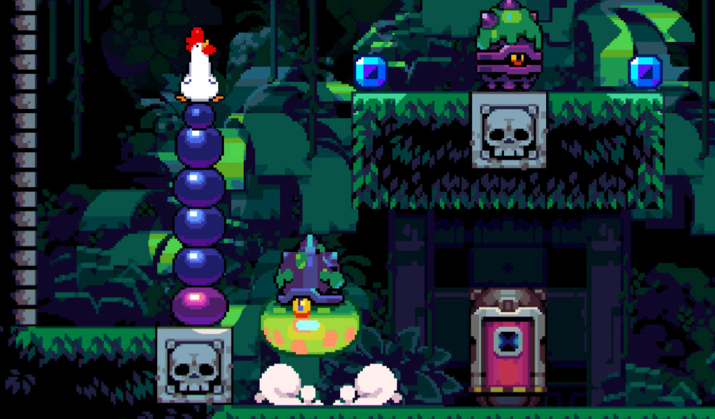 Bomb Chicken ภาพหน้าจอเกม
