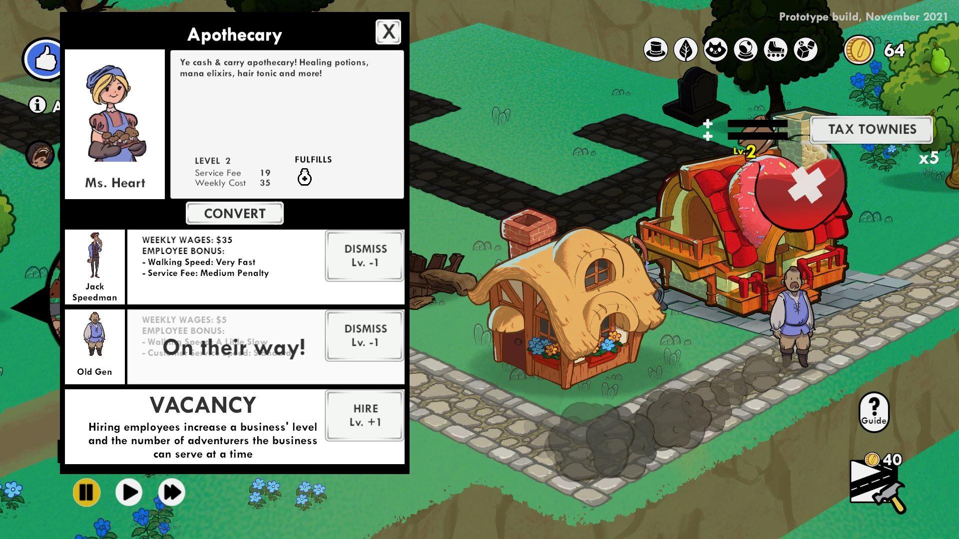 RPG Town screenshot game
