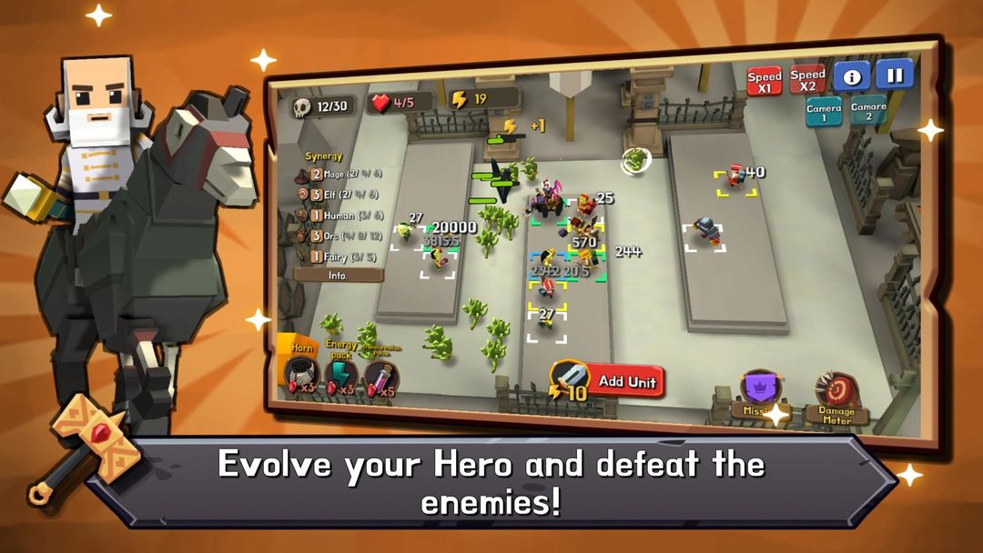 Random Merge Defense screenshot game