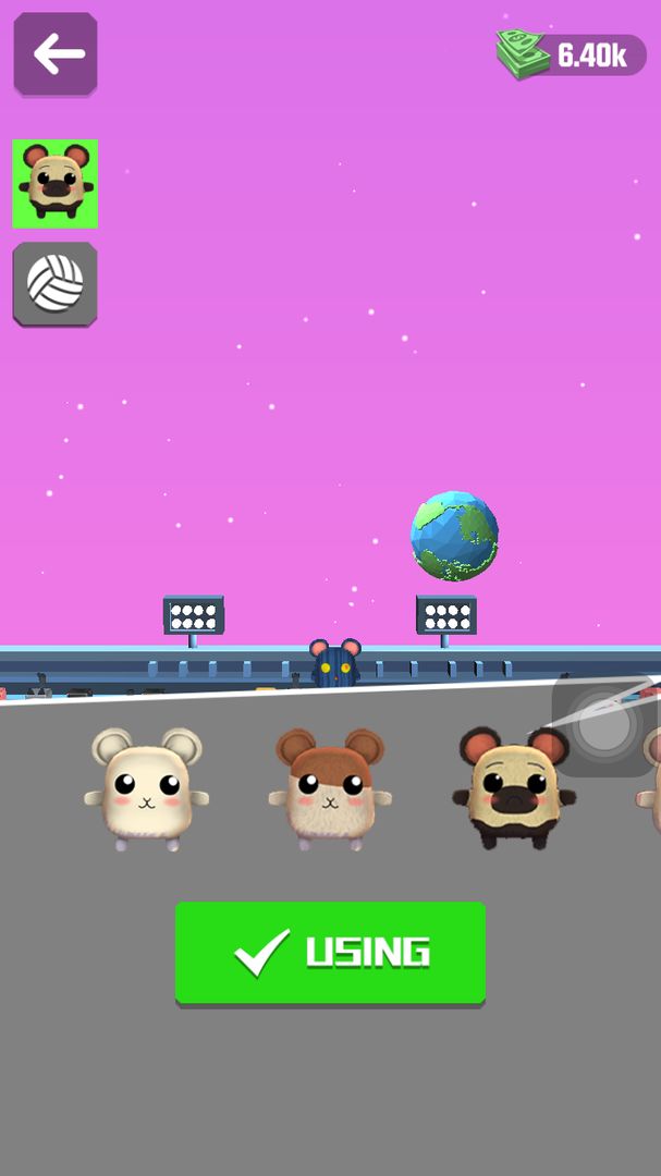 Hamster VolleyBall ภาพหน้าจอเกม