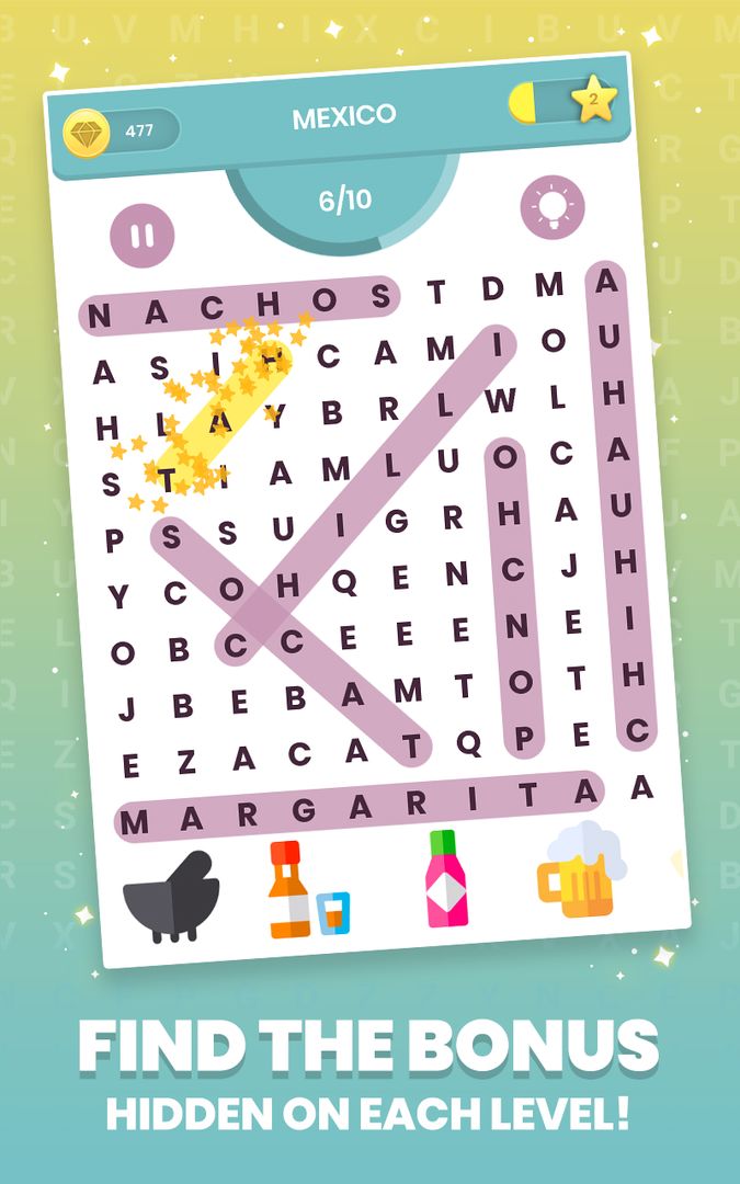 Word Search - Connect Letters for free 게임 스크린 샷