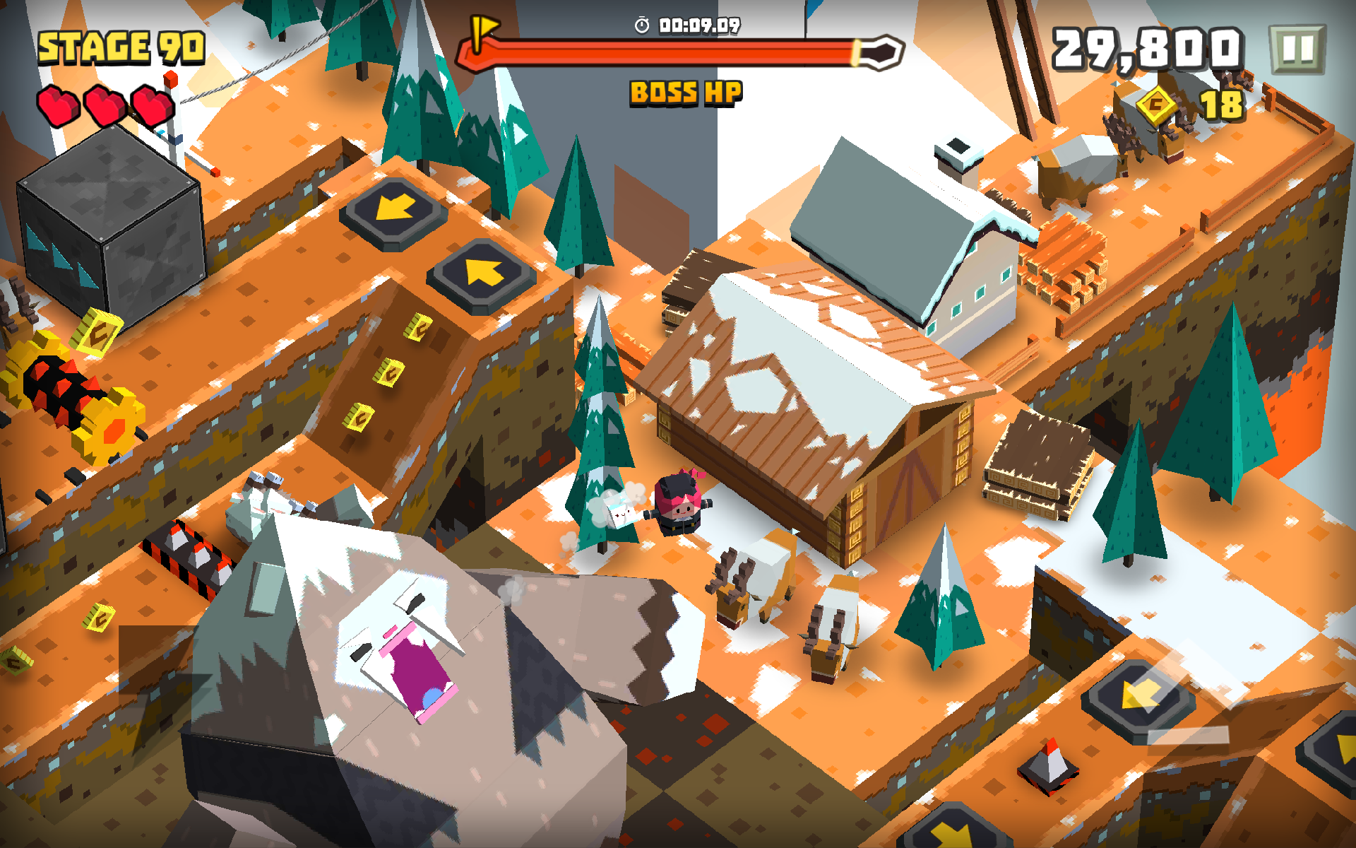 Cubie Adventure Game Screenshot