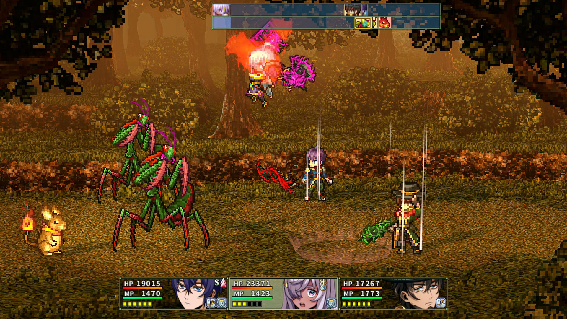 RPG エルピシアの魔剣少女 ゲームのスクリーンショット