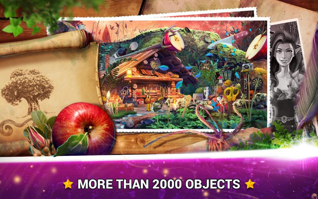 Hidden Objects Fantasy Fruits screenshot game