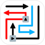 Icon of Arrows vs Blocks