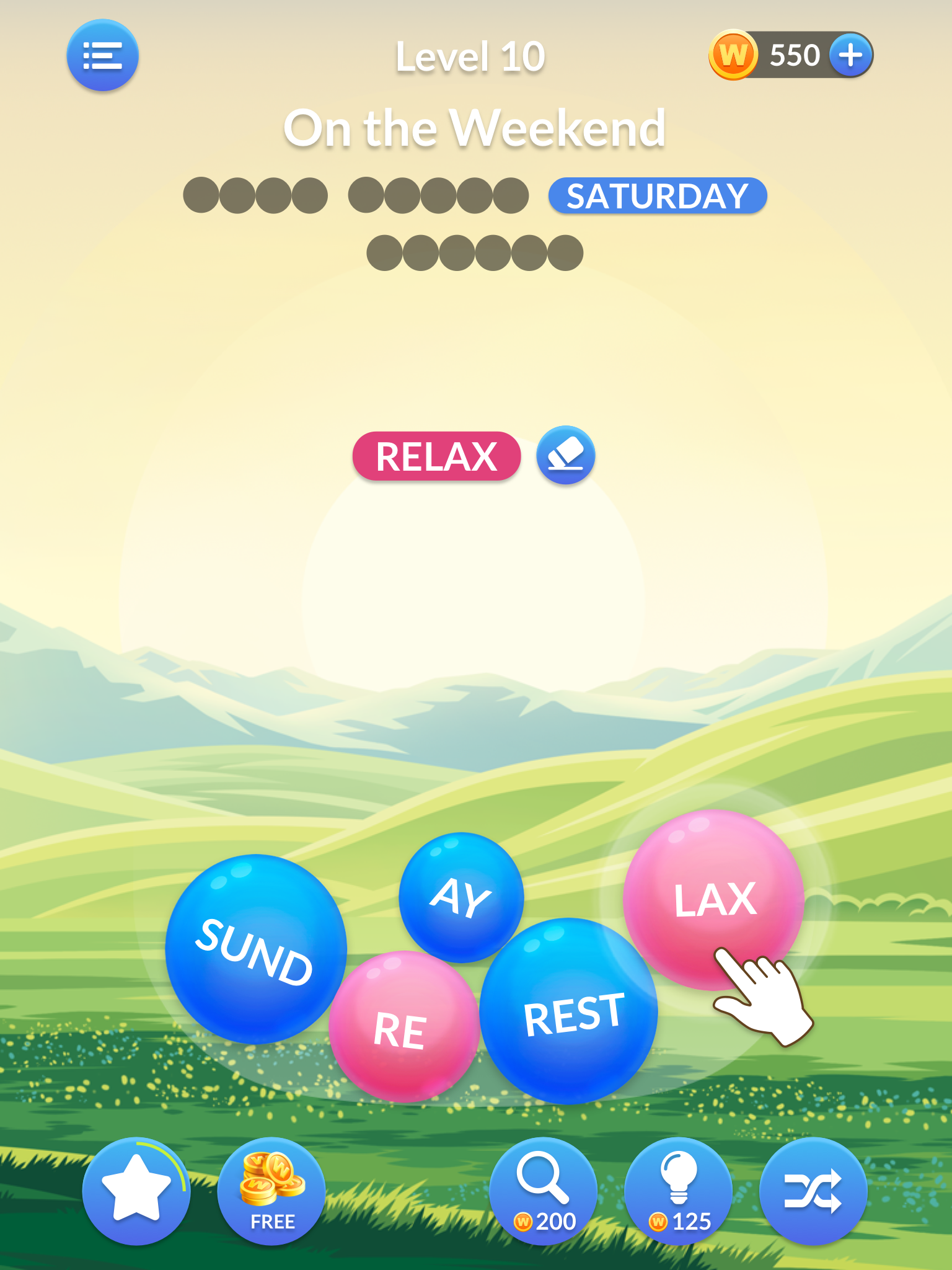 Word Serenity: Fun Word Search Game Screenshot