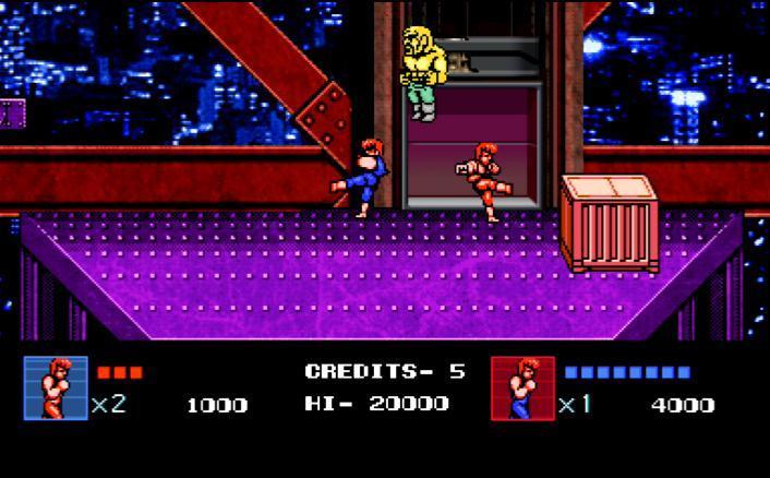 Cuplikan Layar Game Double Dragon 4