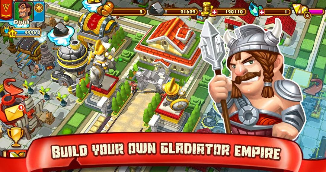 Screenshot of Gladiators: Call of Arena