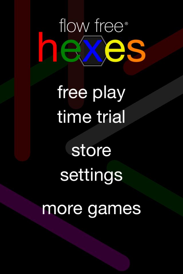 Screenshot of Flow Free: Hexes