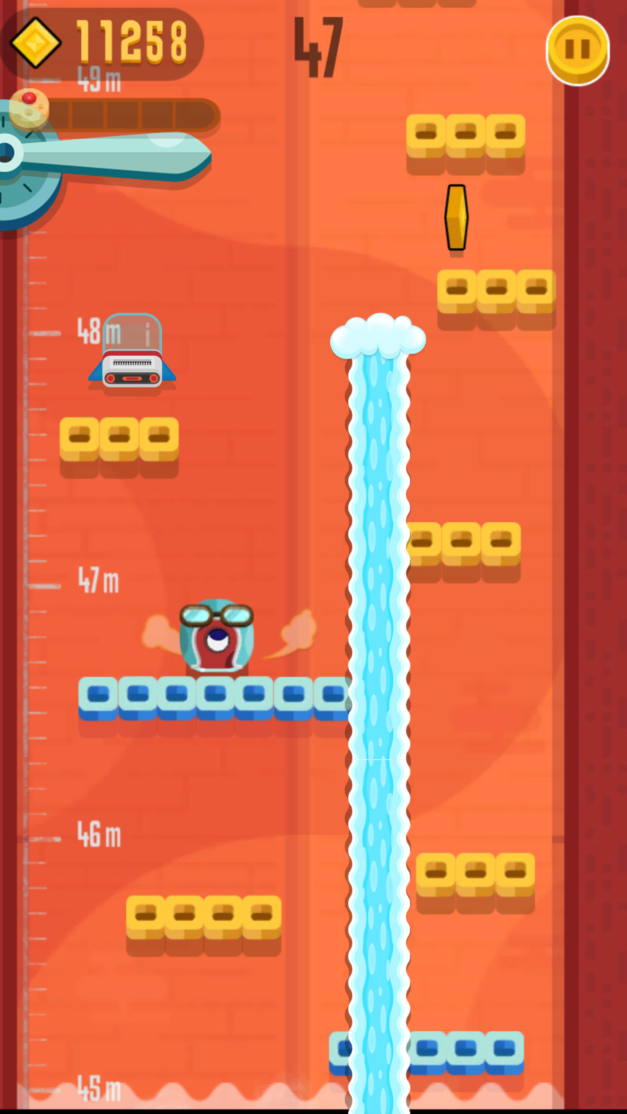 Jumping Cube ゲームのスクリーンショット