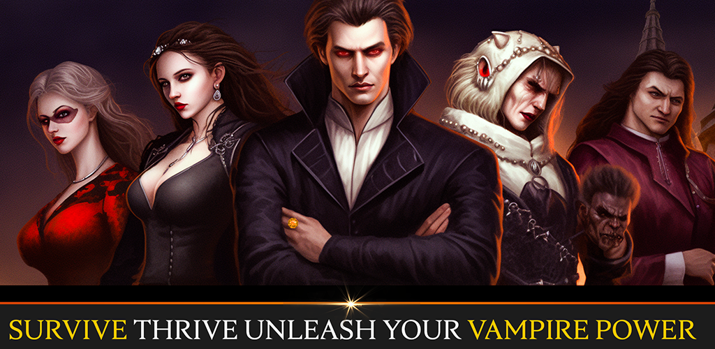 Banner of Vampire Rising: ហ្គេម Survivors 1.1