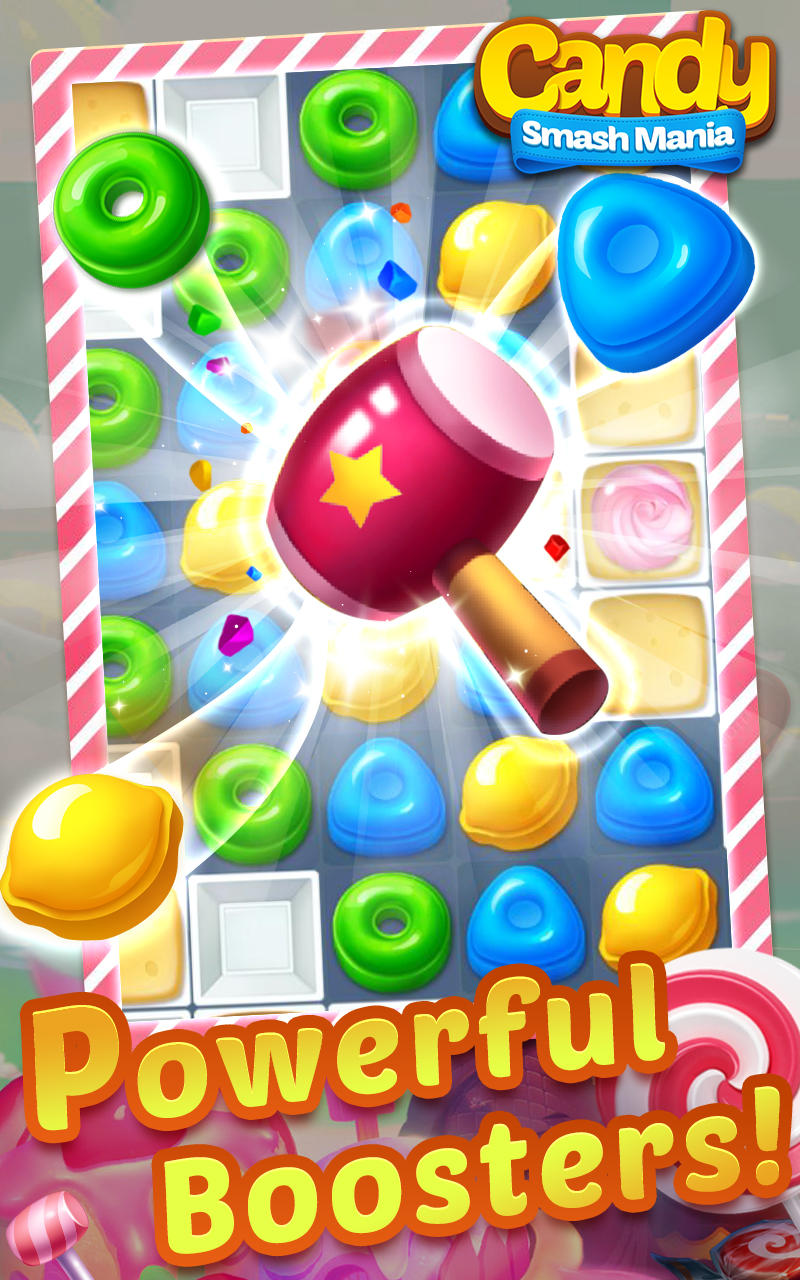 Candy Smash Mania ゲームのスクリーンショット