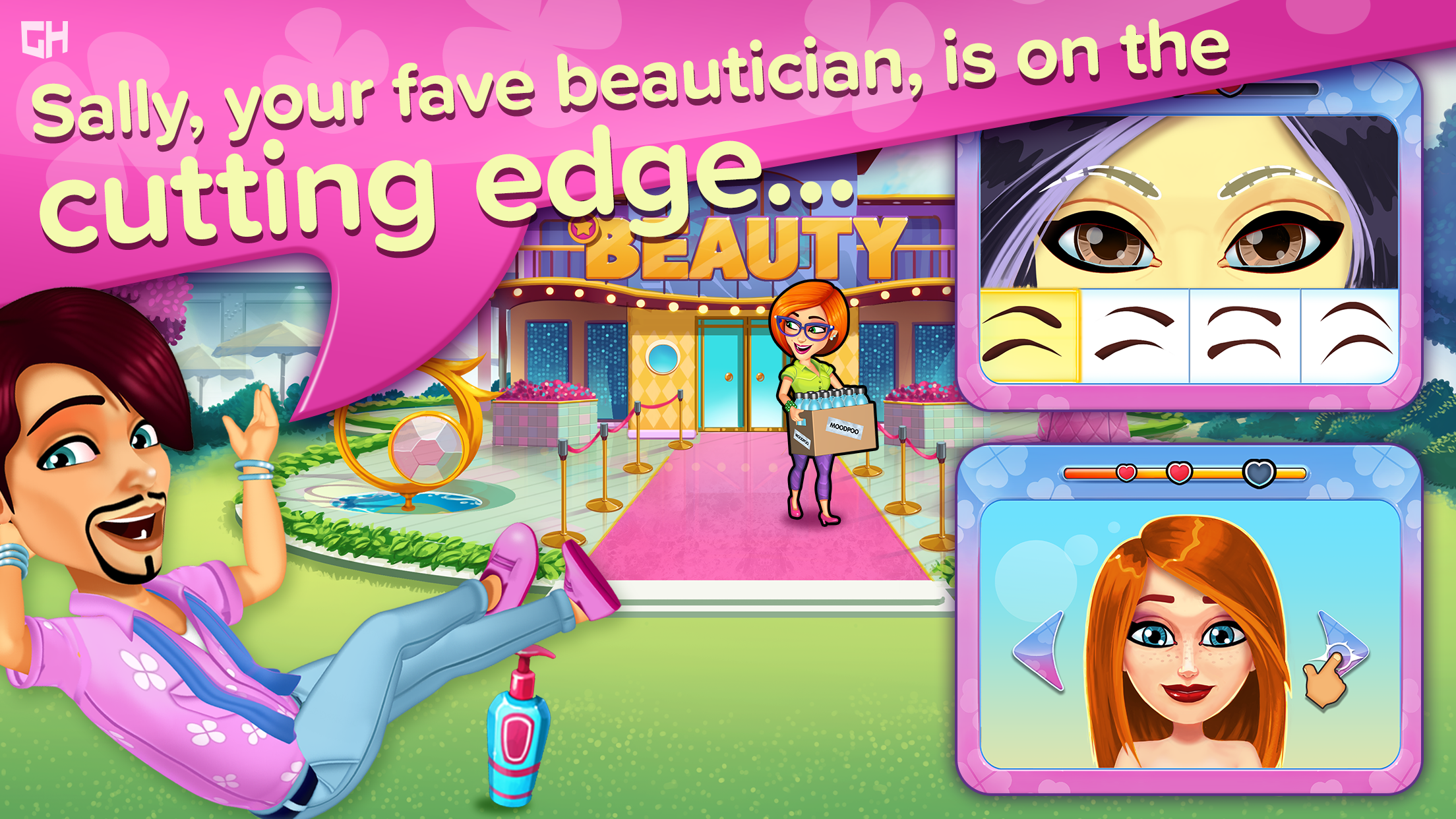 Cuplikan Layar Game Sally's Salon: Hair & Make-Up