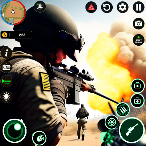 Real Sniper Strike Force FPS Gun Shooting Games: Anti Terrorist